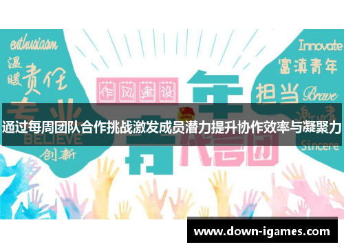 通过每周团队合作挑战激发成员潜力提升协作效率与凝聚力